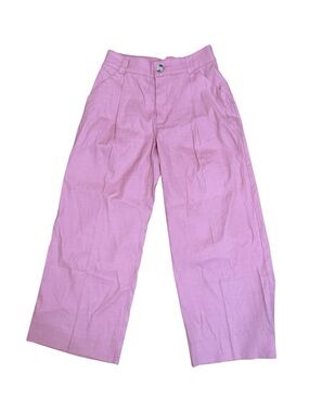 CAbi Lavender Pink Wide-Leg Trousers